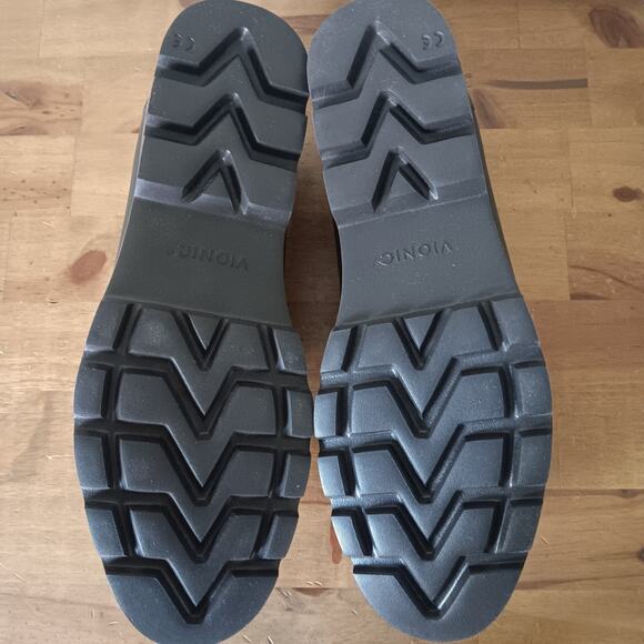 Vionic Cheryl II Dark Khaki Leather Loafer Shoe Women Size 9.5 W - Picture 9 of 10